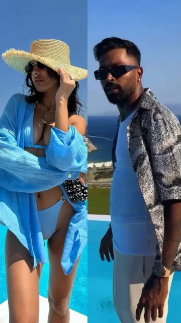Hardik Pandya and Mahieka Sharma Picture