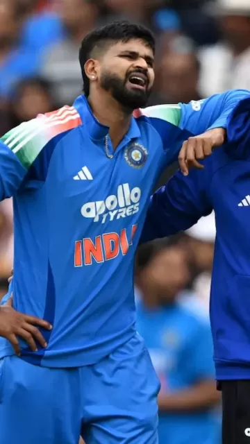 भारत के उप-कप्तान श्रेयस अय्यर Picture