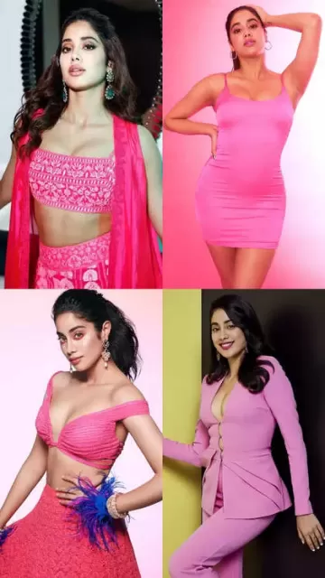 Janhvi Kapoor's Pink Fashion Finesse Picture