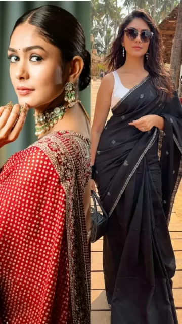 Mrunal Thakur का देसी अंदाज़ Picture