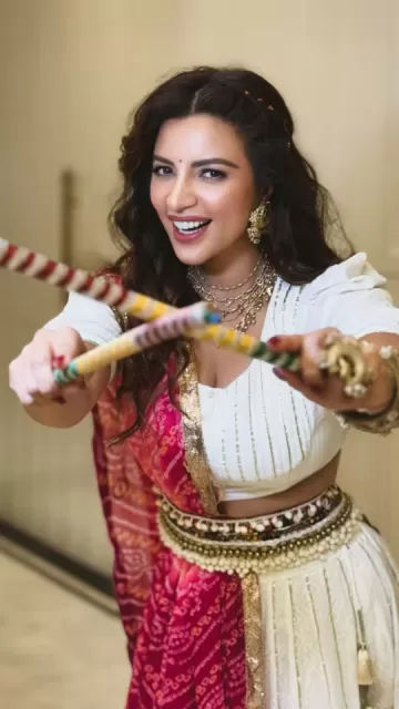 Shama Sikander Garba look pictures Picture