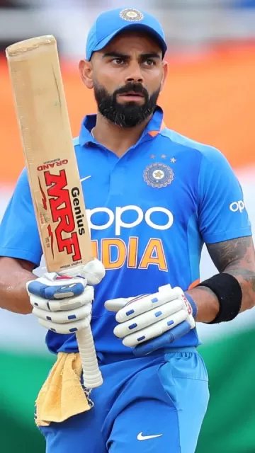 The Indian cricketer with the Picture