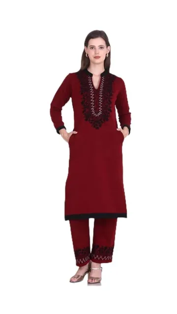 6 Stylish Woolen Kurtis and Picture