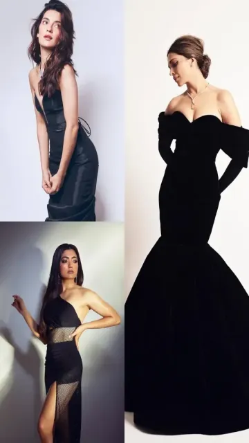 B-town divas prove black is Picture