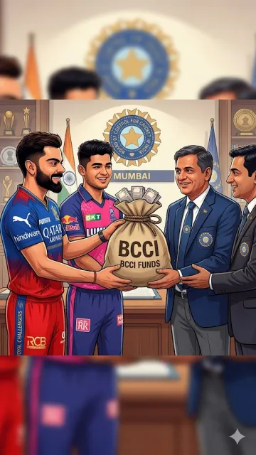BCCI’s Massive Earnings from RCB Picture