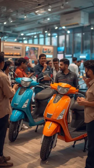 Electric 2W sales hit 1.27 Picture