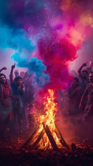 होलिका दहन 2 या 3 Picture