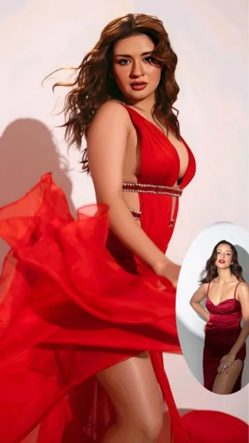 Hot & Bold Red Dress Picture