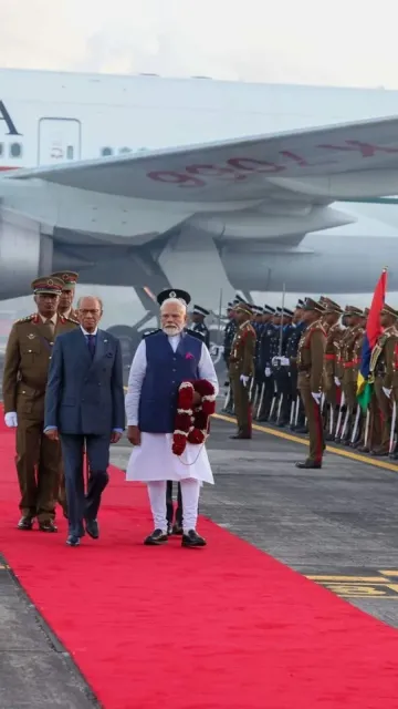 PM Modi’s Mauritius Visit in Picture
