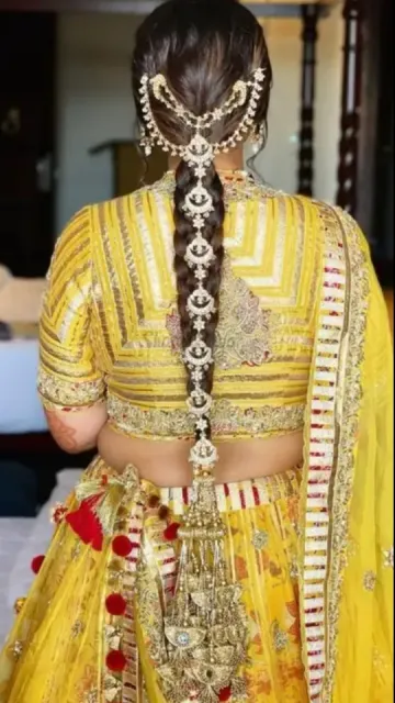 Punjabi paranda is trending this Picture