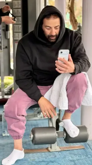 Sunny Deol did a workout Picture