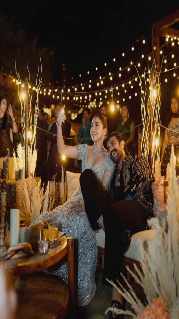 Vijay and Rashmika Celebrate One Picture