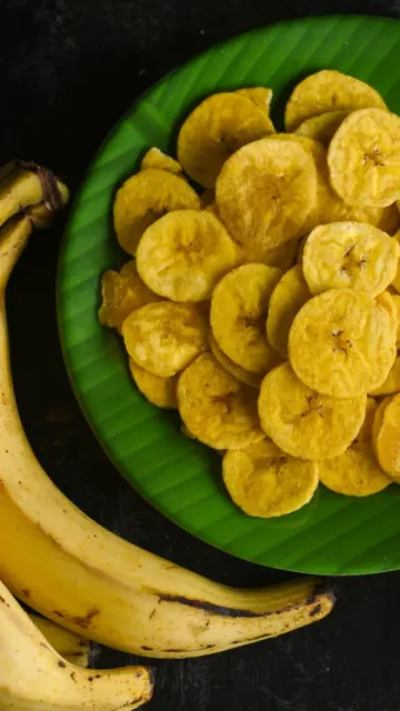 Vrat-Friendly Banana Chips  Recipe: Picture
