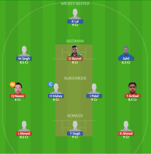 Dream11 SL Team