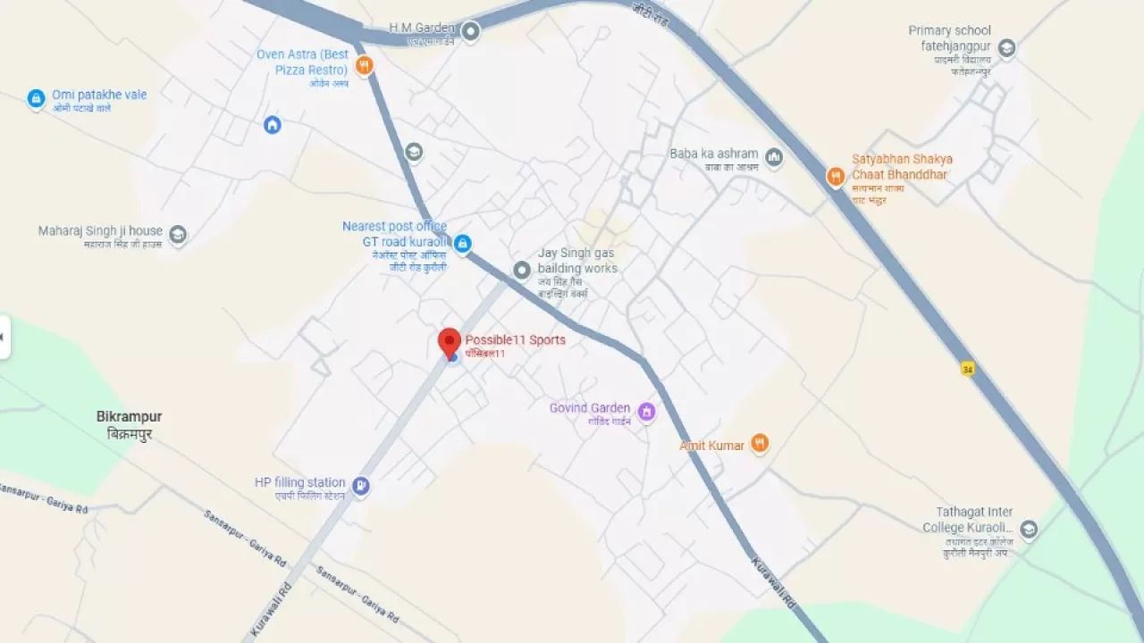 Possible11 Google Map
